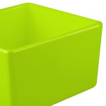 TableCraft CW4024LG Contemporary Collection Lime Green 1 Qt. Straight Sided Bowl TableCraft CW4024LG Contemporary Collection Lime Green 1 Qt. Straight Sided Bowl