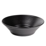 G.E.T. Enterprises BR014BB Bugambilia 5.8 Qt. Classic Textured Finish Black Resin-Coated Aluminum Round Bowl G.E.T. Enterprises BR014BB Bugambilia 5.8 Qt. Classic Textured Finish Black Resin-Coated Aluminum Round Bowl