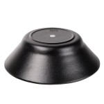 G.E.T. Enterprises BR014BB Bugambilia 5.8 Qt. Classic Textured Finish Black Resin-Coated Aluminum Round Bowl G.E.T. Enterprises BR014BB Bugambilia 5.8 Qt. Classic Textured Finish Black Resin-Coated Aluminum Round Bowl
