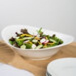 10 Strawberry Street WTR-20SWOOPBWL Whittier 3 Qt. White Porcelain Swoop Bowl - 3/Case 10 Strawberry Street WTR-20SWOOPBWL Whittier 3 Qt. White Porcelain Swoop Bowl - 3/Case