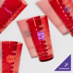 GET SW-1520-R Orbis 20 oz. Red Customizable SAN Plastic Tumbler - 24/Case GET SW-1520-R Orbis 20 oz. Red Customizable SAN Plastic Tumbler - 24/Case