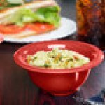 GET B-105-CR Diamond Harvest 10 oz. Cranberry Melamine Bowl - 48/Case