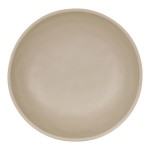 Cal-Mil Carmel 16 oz. Matte Taupe Coupe Melamine Pasta Bowl - 3/Case