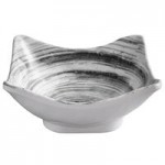 Elite Global Solutions D431OV Van Gogh Navy 5 oz. Oval Melamine Bowl - 6/Case