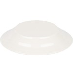 Carlisle 5400318 Mingle 28.5 oz. Smoke Melamine Rimmed Soup Bowl - 6/Case