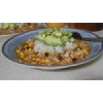 Carlisle 5400318 Mingle 28.5 oz. Smoke Melamine Rimmed Soup Bowl - 6/Case