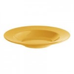 Acopa Foundations 8 oz. Yellow Melamine Bouillon Cup - 12/Case