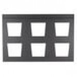 Vollrath V904975 Cubic 6 Bowl Black Wood Display Template Vollrath V904975 Cubic 6 Bowl Black Wood Display Template