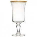 10 Strawberry Street Kate 9 oz. Gold Rimmed White Wine Glass - 4/Pack 10 Strawberry Street Kate 9 oz. Gold Rimmed White Wine Glass - 4/Pack