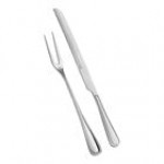 Acopa Edgeworth 4-Piece 18/8 Stainless Steel Extra Heavy Weight Serving Utensils Set