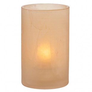 Hollowick 44017SCA Wysp Amber Satin Glass Cylinder Lamp Hollowick 44017SCA Wysp Amber Satin Glass Cylinder Lamp