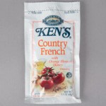 Ken's Foods Country French with Orange Blossom Honey Dressing 1 Gallon - 4/Case