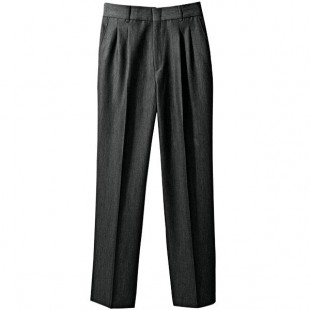 National Patrol by Henry Segal Women's Gray Pleated Front Suit Pants - 10
