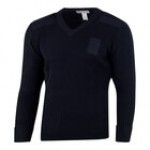 National Patrol by Henry Segal Men's Customizable Black Commando Acrylic Long Sleeve Sweater - L