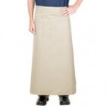 Intedge Denim Poly-Cotton Bistro Apron with 2 Pockets - 38 Intedge Denim Poly-Cotton Bistro Apron with 2 Pockets - 38