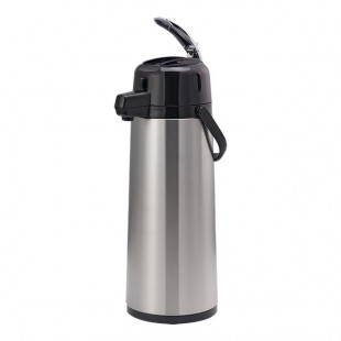 Service Ideas Eco-Air® 2.5 Liter Glass Lined Airpot with Lever ECAL25S Service Ideas Eco-Air® 2.5 Liter Glass Lined Airpot with Lever ECAL25S