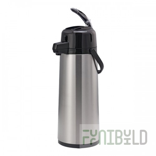 Service Ideas Eco-Air® 2.5 Liter Glass Lined Airpot with Lever ECAL25S