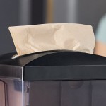 OneUp by Choice Smoke Black Tabletop Interfold Napkin Dispenser