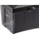 OneUp by Choice Smoke Black Tabletop Interfold Napkin Dispenser