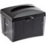 OneUp by Choice Smoke Black Tabletop Interfold Napkin Dispenser