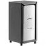 OneUp by Choice Smoke Black Tabletop Interfold Napkin Dispenser