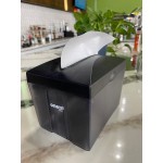 OneUp by Choice Smoke Black Tabletop Interfold Napkin Dispenser