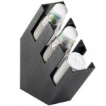 Cal-Mil Classic Black Plastic 3-Compartment Countertop Cup Dispenser 24064-3-13 Cal-Mil Classic Black Plastic 3-Compartment Countertop Cup Dispenser 24064-3-13