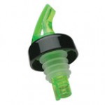 Precision Pours 999 WR C Watermelon Red Free Flow Liquor Pourer with Collar - 12/Pack Precision Pours 999 WR C Watermelon Red Free Flow Liquor Pourer with Collar - 12/Pack