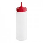 Vollrath 4914-02 Traex® Red Closeable Single Tip Wide Mouth Bottle Cap