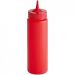 Vollrath 4914-02 Traex® Red Closeable Single Tip Wide Mouth Bottle Cap