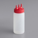 Vollrath 4914-02 Traex® Red Closeable Single Tip Wide Mouth Bottle Cap