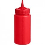 Vollrath 4914-02 Traex® Red Closeable Single Tip Wide Mouth Bottle Cap