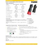 CrewSafe Red Hot BP1032-LG Neoprene Black 16