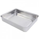 Bon Chef 12027 1/6 Size Stainless Steel Food Pan - 2 1/2