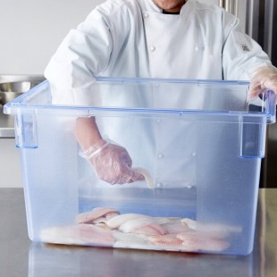 Carlisle 10624C14 StorPlus Blue Food Storage Box - 26 Carlisle 10624C14 StorPlus Blue Food Storage Box - 26