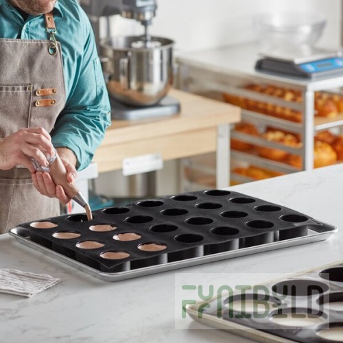 Pavoni Pavoflex 24 Compartment Cilindro Silicone Baking Mold PX057 - 2 1/2