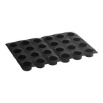 Pavoni Pavoflex 24 Compartment Cilindro Silicone Baking Mold PX057 - 2 1/2