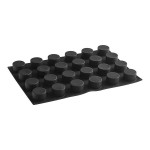Pavoni Pavoflex 24 Compartment Cilindro Silicone Baking Mold PX057 - 2 1/2