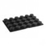 Pavoni Pavoflex 24 Compartment Cilindro Silicone Baking Mold PX057 - 2 1/2