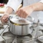 Vollrath 49410 Miramar® Display Cookware 3 Qt. Casserole Pan with Low Dome Cover Vollrath 49410 Miramar® Display Cookware 3 Qt. Casserole Pan with Low Dome Cover