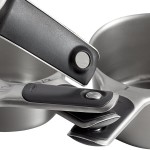 OXO 11132000 Good Grips 1/4 to 1 Cup 4-Piece Magnetic Stainless Steel Measuring Cup Set