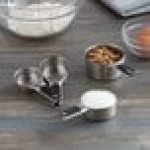OXO 11132000 Good Grips 1/4 to 1 Cup 4-Piece Magnetic Stainless Steel Measuring Cup Set