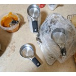OXO 11132000 Good Grips 1/4 to 1 Cup 4-Piece Magnetic Stainless Steel Measuring Cup Set
