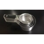 OXO 11132000 Good Grips 1/4 to 1 Cup 4-Piece Magnetic Stainless Steel Measuring Cup Set
