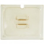 Vollrath 9024410 Super Pan® 1/2 Size Amber High Heat Plastic Food Pan - 4