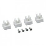 Baker's Lane 2.6 Gallon / 40 Cup Shelf Ingredient Bin with Flip Lid, Label Sheet, and Scoop