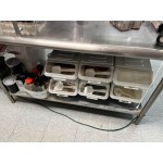 Baker's Lane 2.6 Gallon / 40 Cup Shelf Ingredient Bin with Flip Lid, Label Sheet, and Scoop