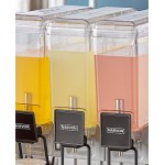 Narvon RBD2G3S Triple 2 Gallon Bowl Refrigerated Beverage Dispenser - 110V Narvon RBD2G3S Triple 2 Gallon Bowl Refrigerated Beverage Dispenser - 110V