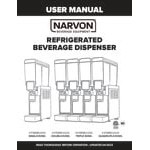 Narvon RBD2G3S Triple 2 Gallon Bowl Refrigerated Beverage Dispenser - 110V Narvon RBD2G3S Triple 2 Gallon Bowl Refrigerated Beverage Dispenser - 110V