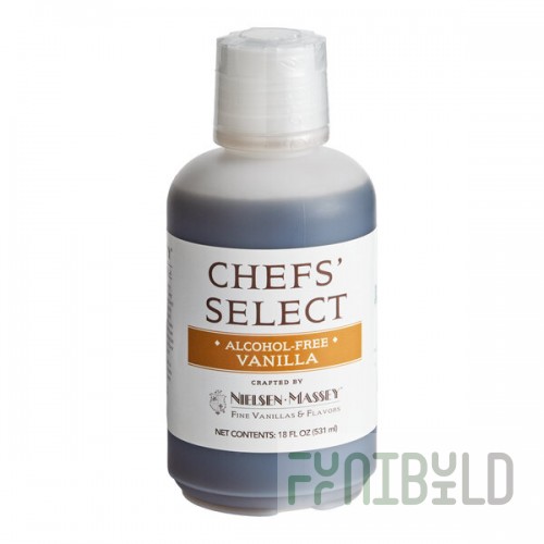 Nielsen-Massey Chef's Select Alcohol-Free Vanilla 18 oz. - 6/Case